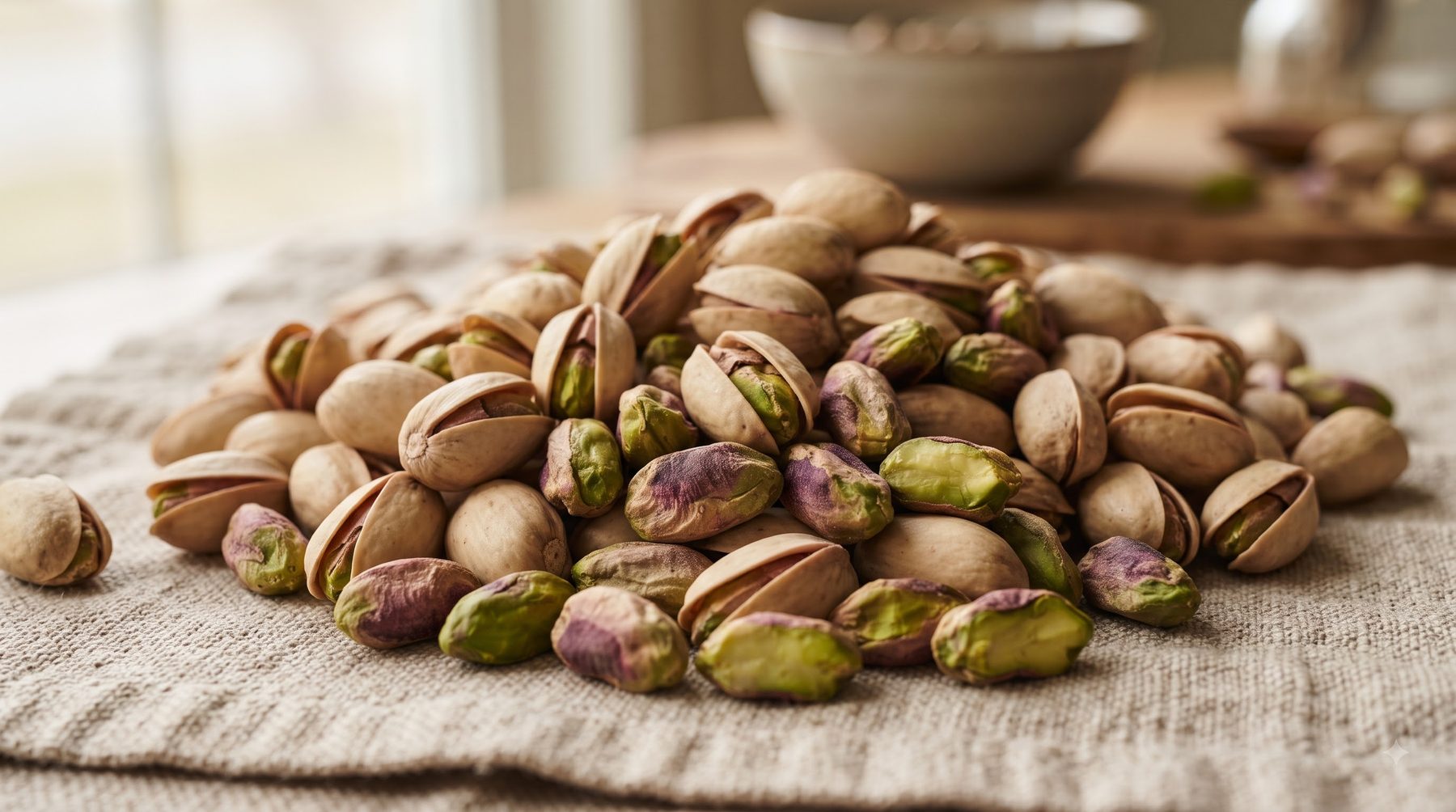 Pistachios, in-shell and shelled
