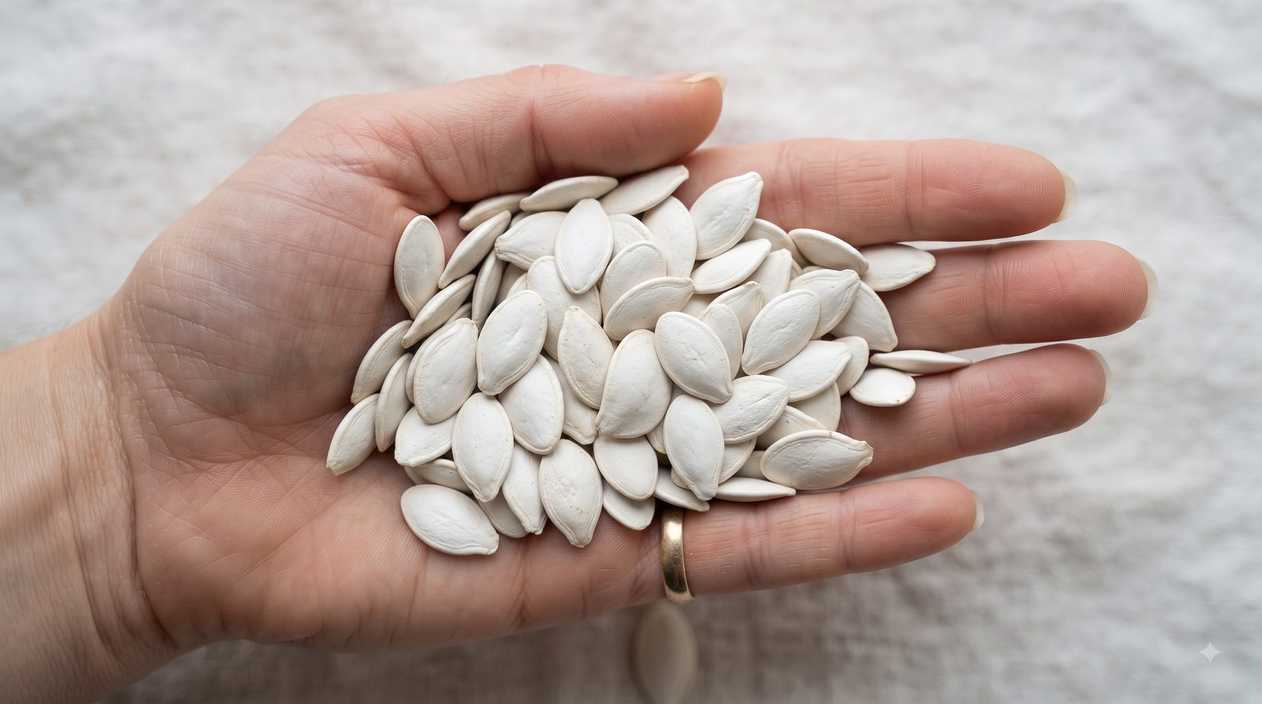Snow White pumpkin kernels
